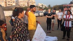Beach Cleaning in Chenai, India