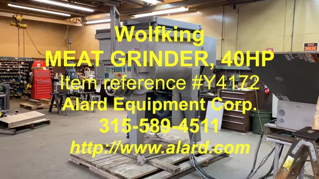 Commercial NS-26 SLICER, shredder for slaw, kraut, sandwich shreds, Y4497 -  RECENTLY ACQUIRED at Alard Equipment Corp