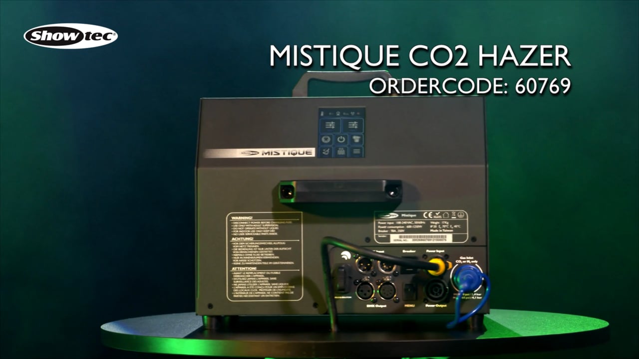 Showtec Mistique CO2. Order code 60769