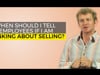 When Should I Tell Employees if I am Thinking About Selling?