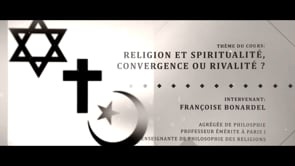 Religion et spiritualité, convergence ou rivalité ?