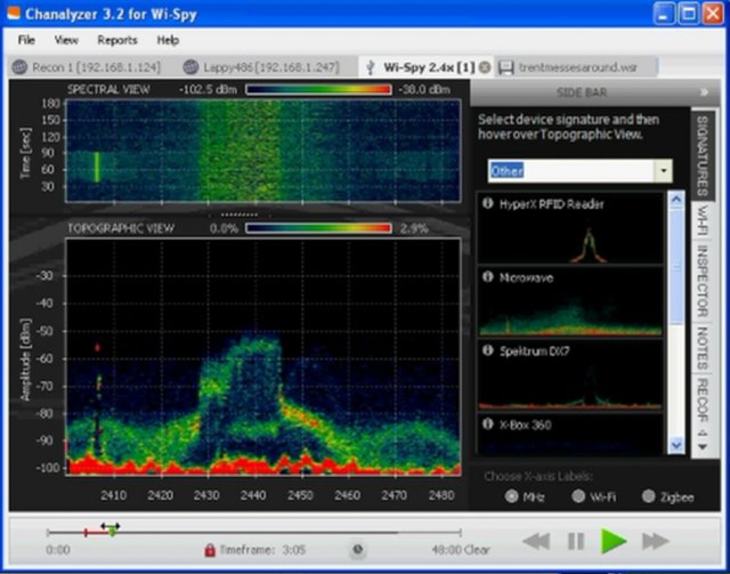Troubleshoot Wi-Fi using Chanalyzer 3.2 and Wi-Spy 2.4x | Videos ...