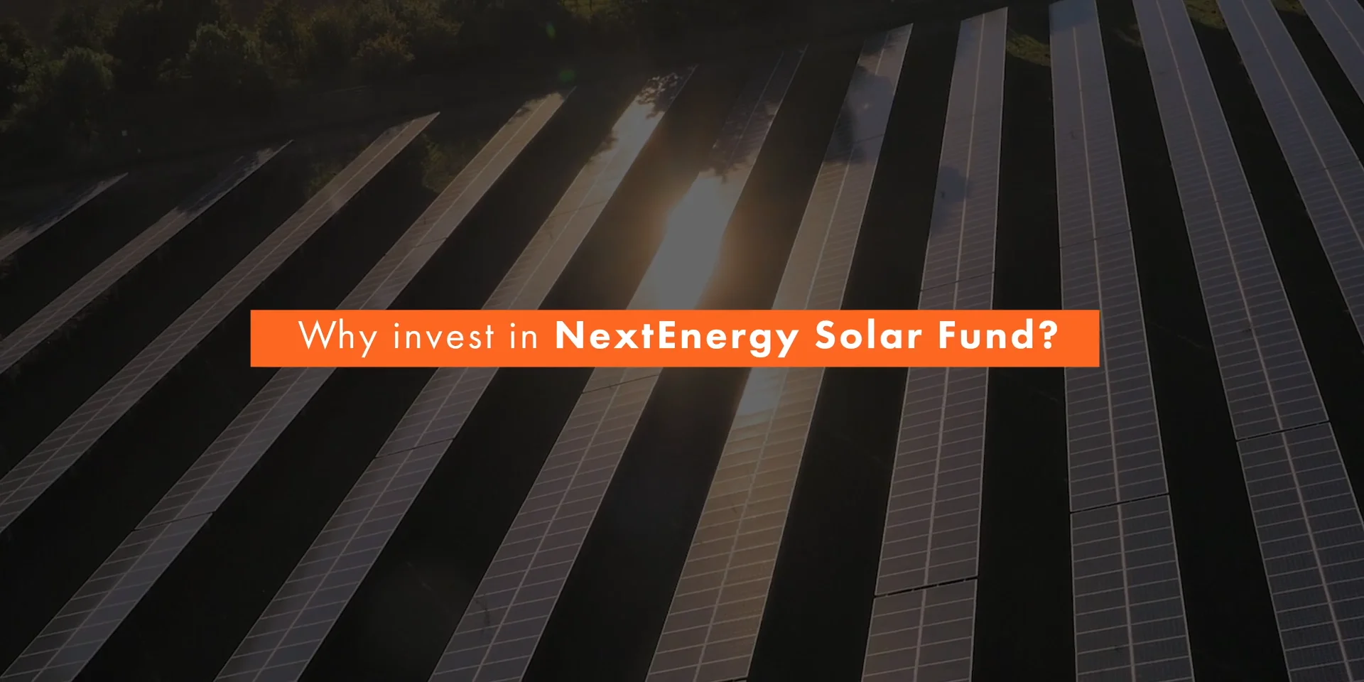 Why invest in NextEnergy Solar Fund? on Vimeo