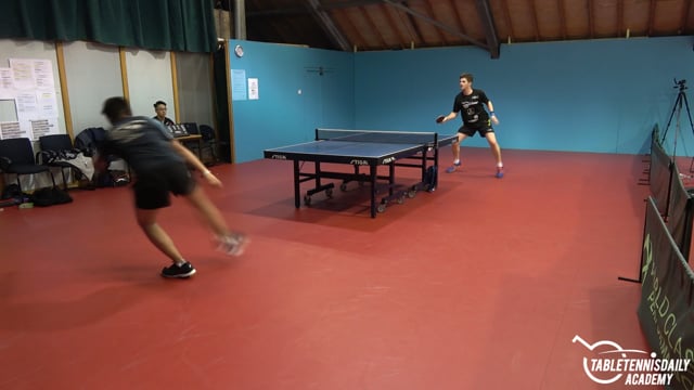 Tactics for playing against left handers