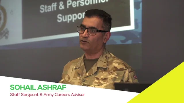 13 NCW 2020 - Staff Sergeant Sohail Ashraf from Army Careers at The ...
