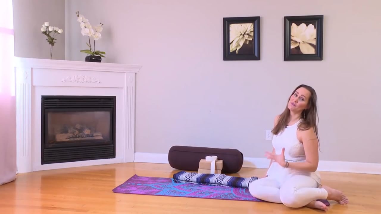 Jour 27. Cours de Yoga Détox et restaurateur avec Maryse Lehoux (48min)