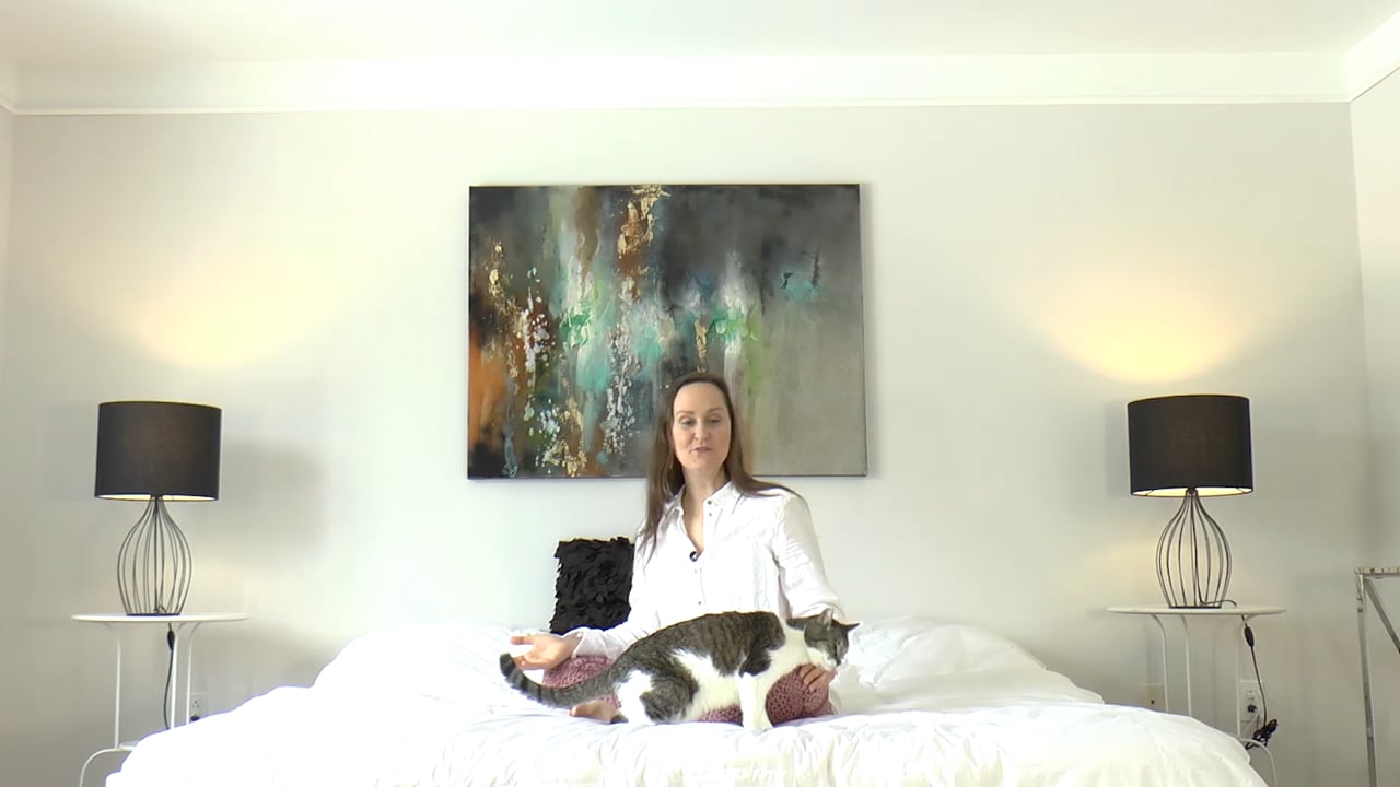 Yoga au lit pour matins pressés avec Maryse Lehoux