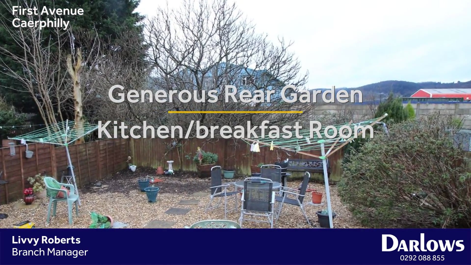 Caerphilly, 2 Bed SemiDetached House in First Avenue, Caerphilly on Vimeo