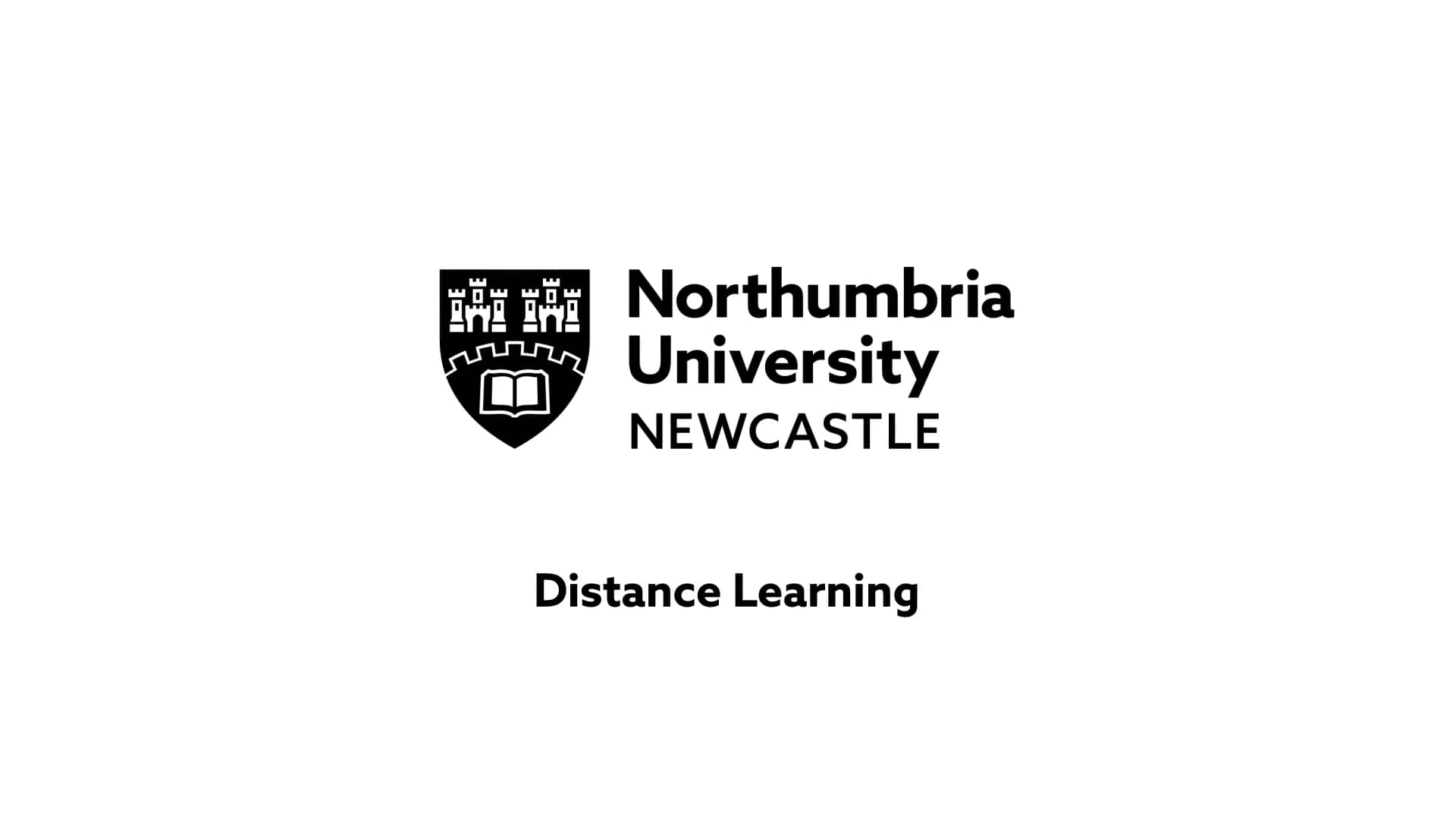 Distance Learning at Northumbria University, Newcastle on Vimeo