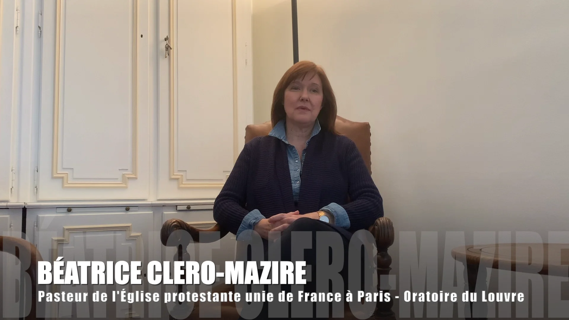 Pasteur B atrice Clero Mazire Journ e internationale des femmes