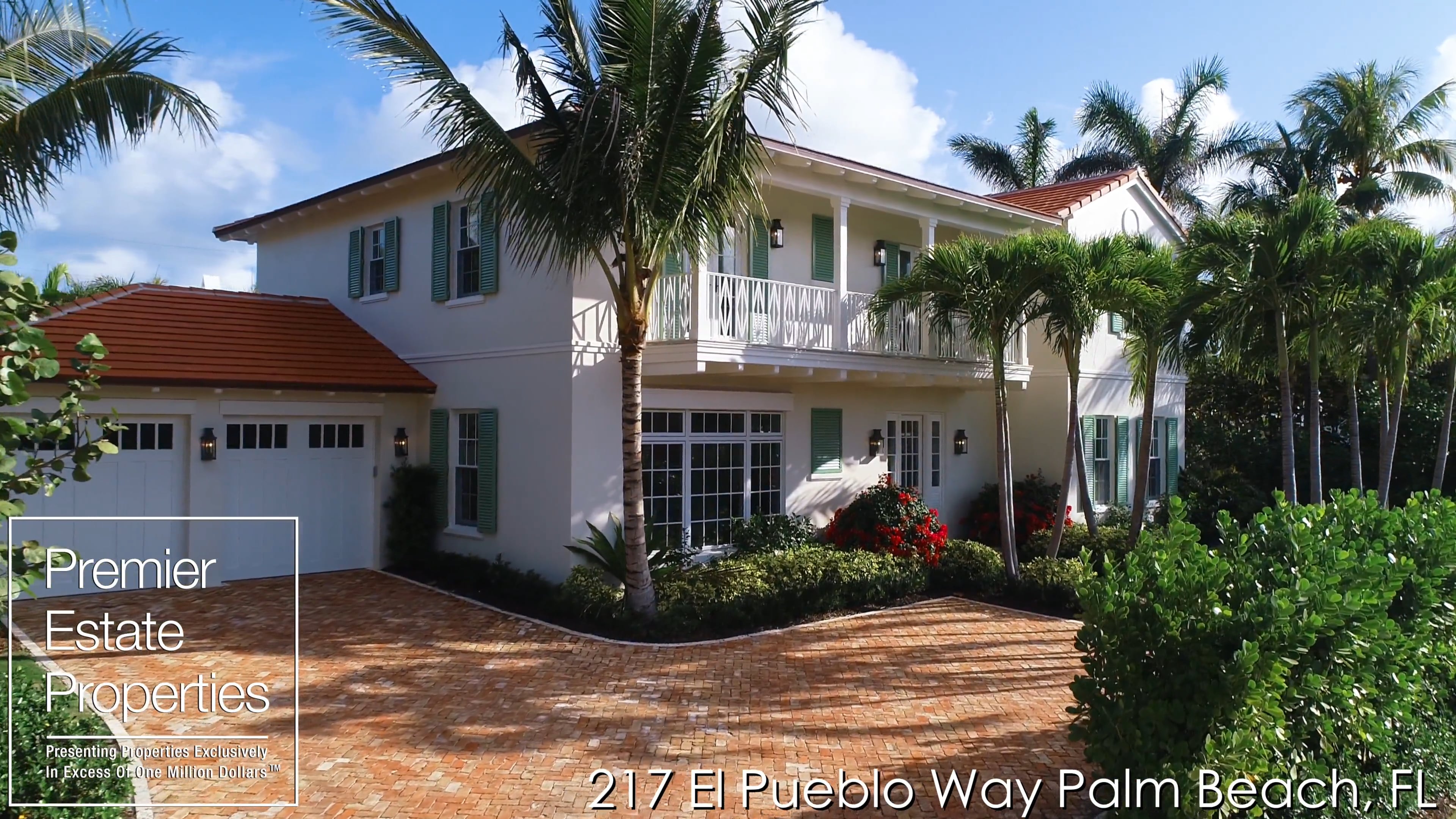 Luxury Real Estate In Palm Beach - 217 El Pueblo Way Palm Beach, Florida