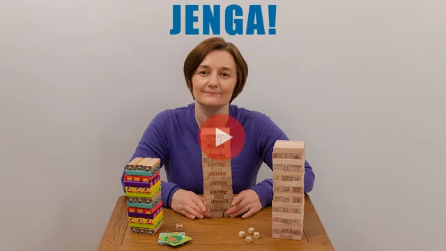 Jenga Maker, Genuine Blocks, Stacking Tower Game, Game for Kids