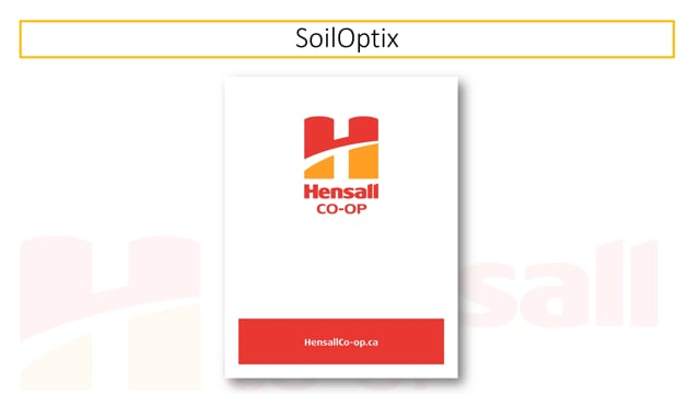 Soil Optix at Hensall Co-op