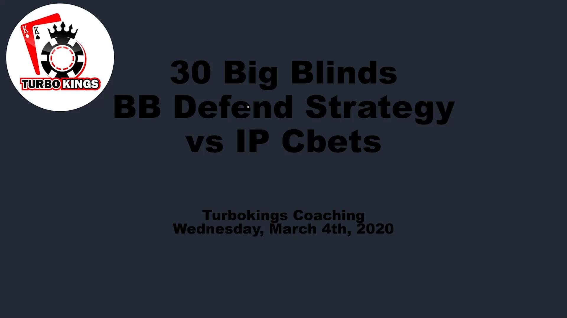 03_04_2020 - Spades - Big Blind Defense 30BB Part 1