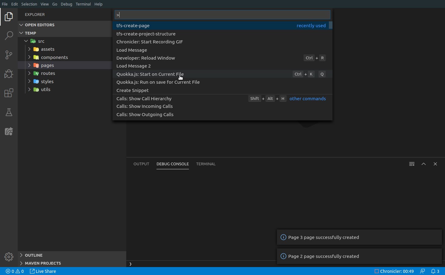 tfs-vscode-plugin on Vimeo