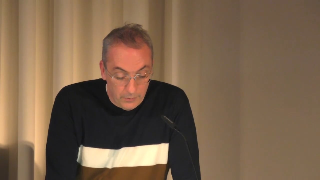 Talk by Didier Debaise