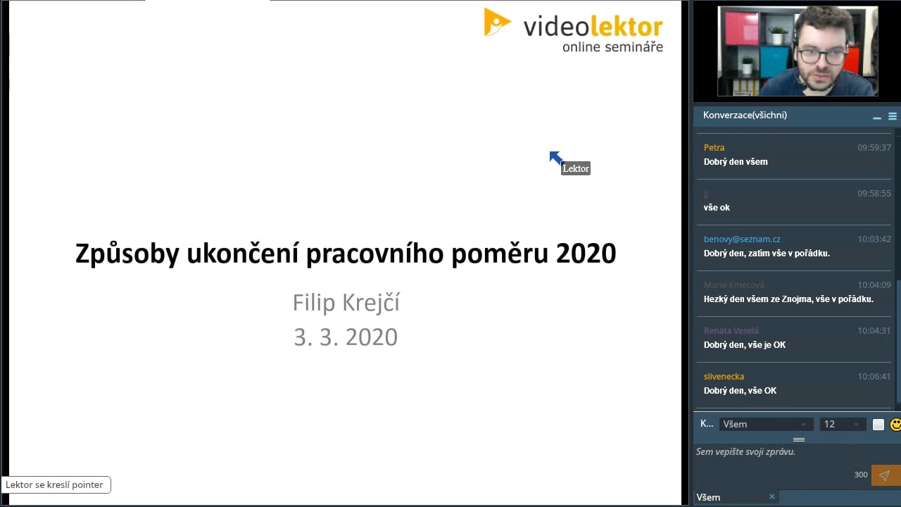 Způsoby ukončení pracovního poměru 2020