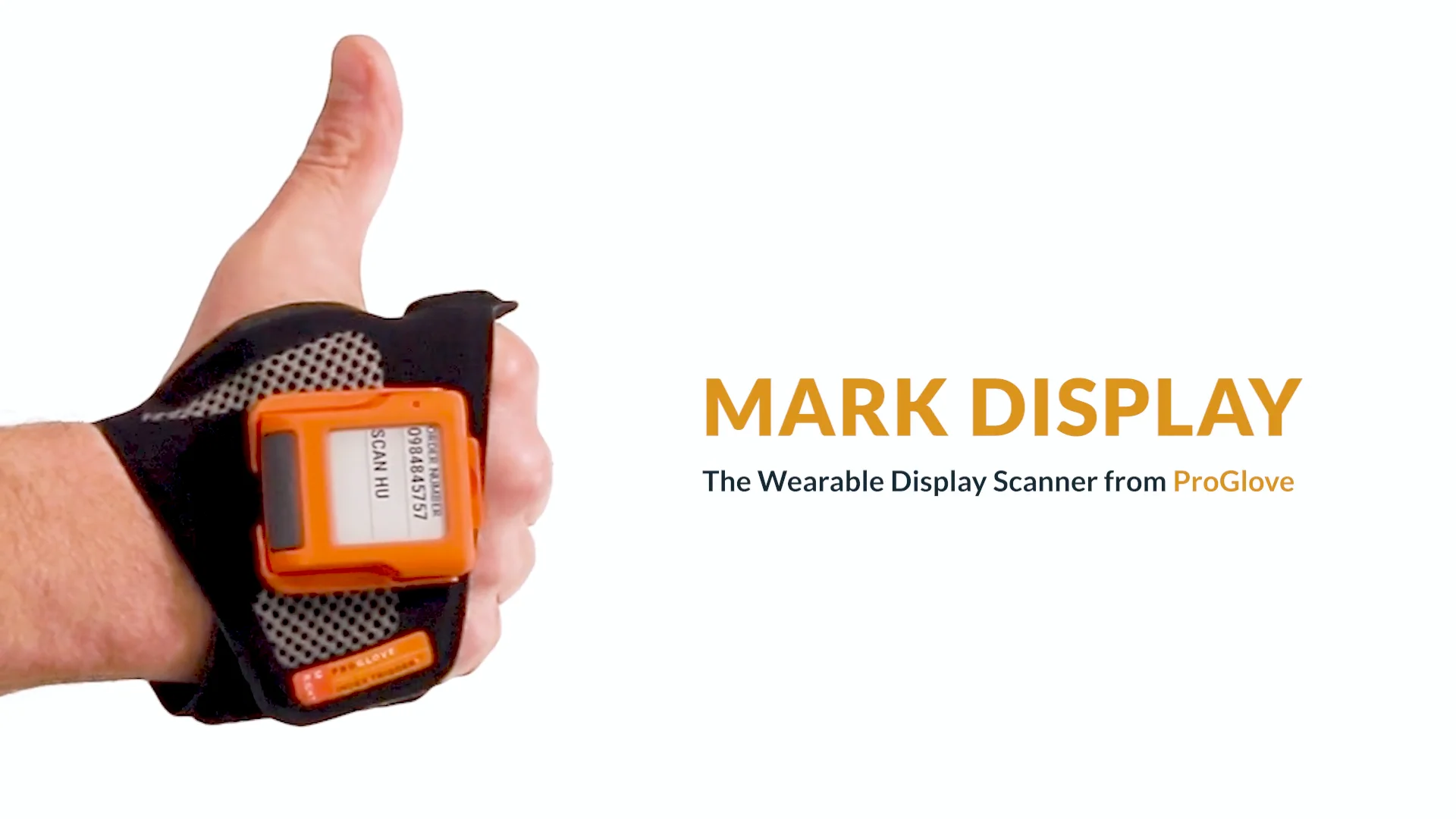 ProGlove MARK Display Wearable Scanner