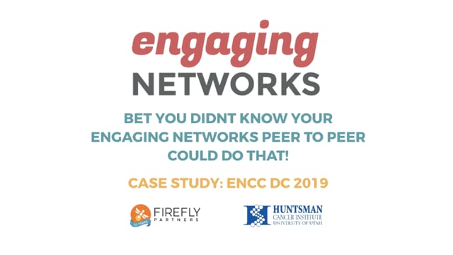Bet You Didn't Know Your Engaging Networks Peer To Peer Could Do That!