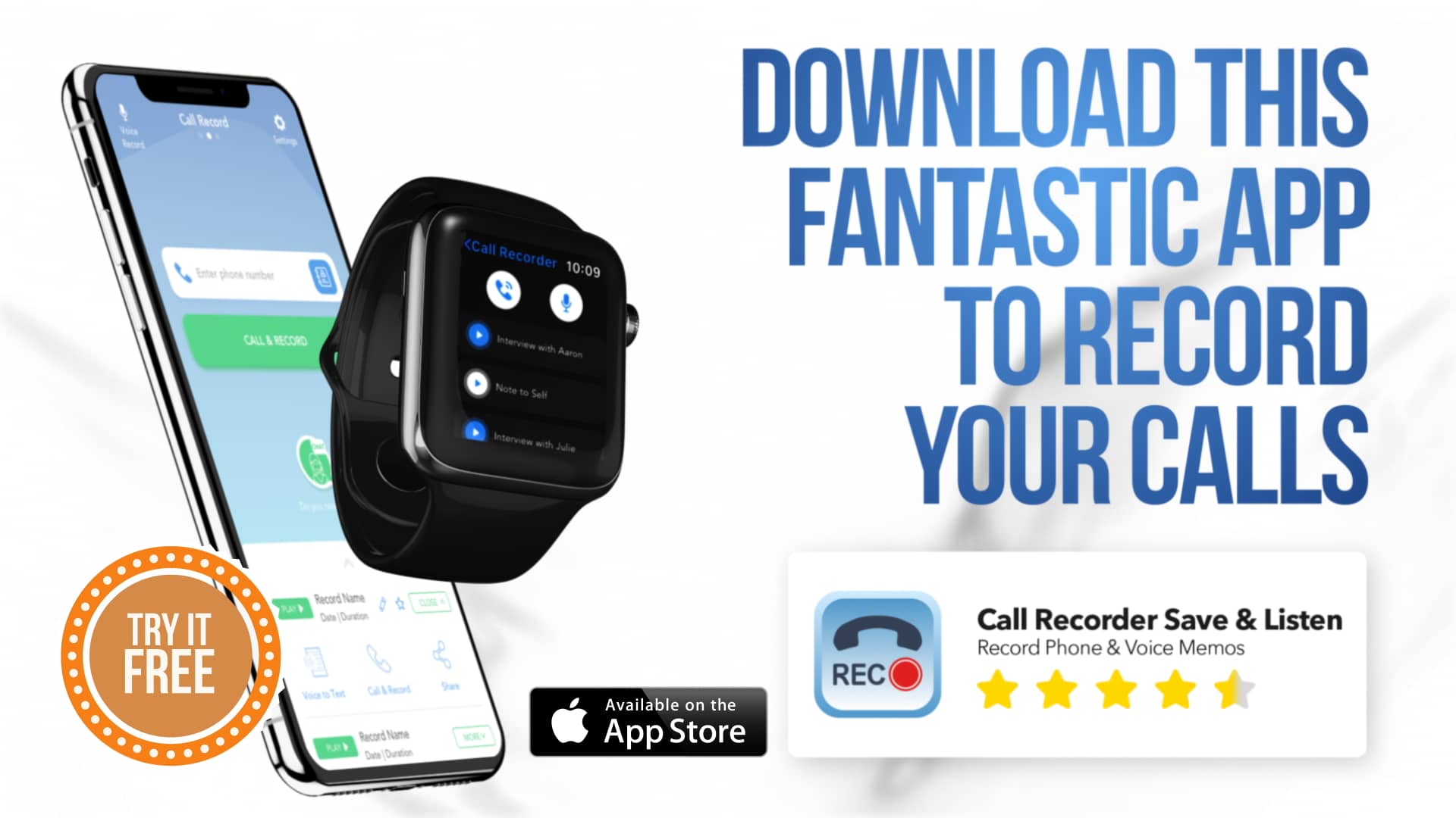 Call Recorder App Store Video on Vimeo