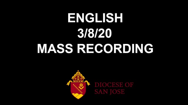 Mass 3.8.2020 English