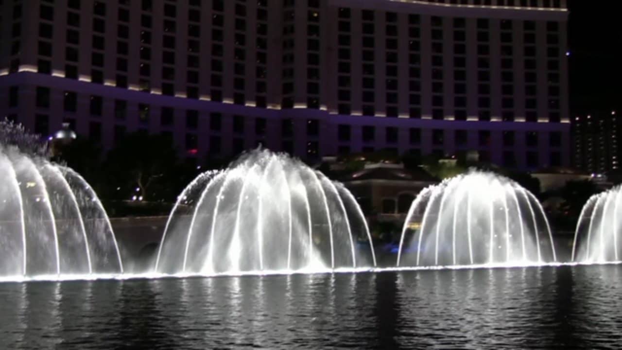 Bellagio fountains Time to say goodbye on Vimeo
