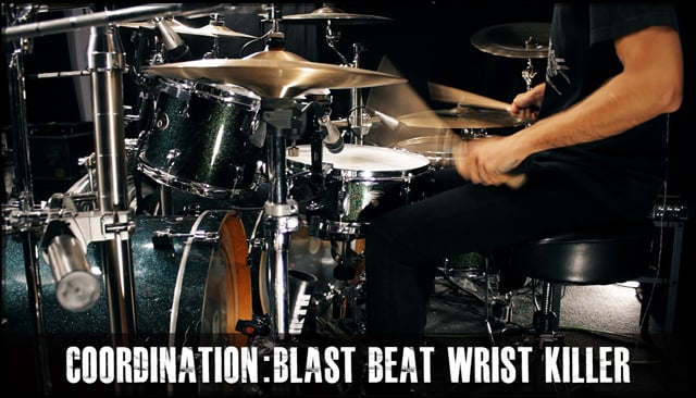 Tilstand Blå Sportsmand The Blast Beat Wrist Killer – James Payne Drums