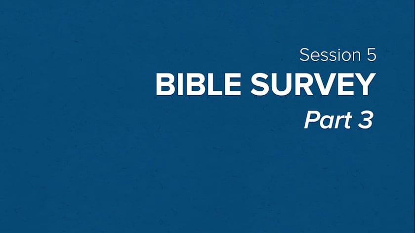 Bible Survey 2017 – GLC