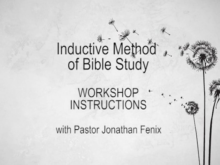 Bible Study Methods 2 – GLC