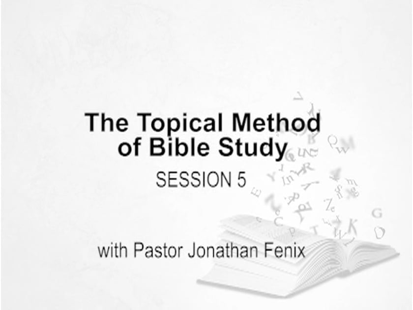 Bible Study Methods Glc