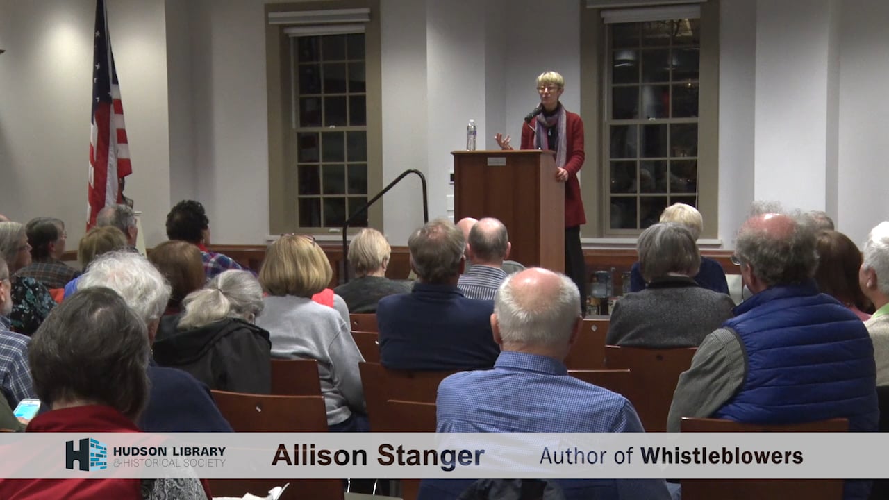 Allison Stanger, author of "Whistleblowers: Honesty in America from Washington to Trump"