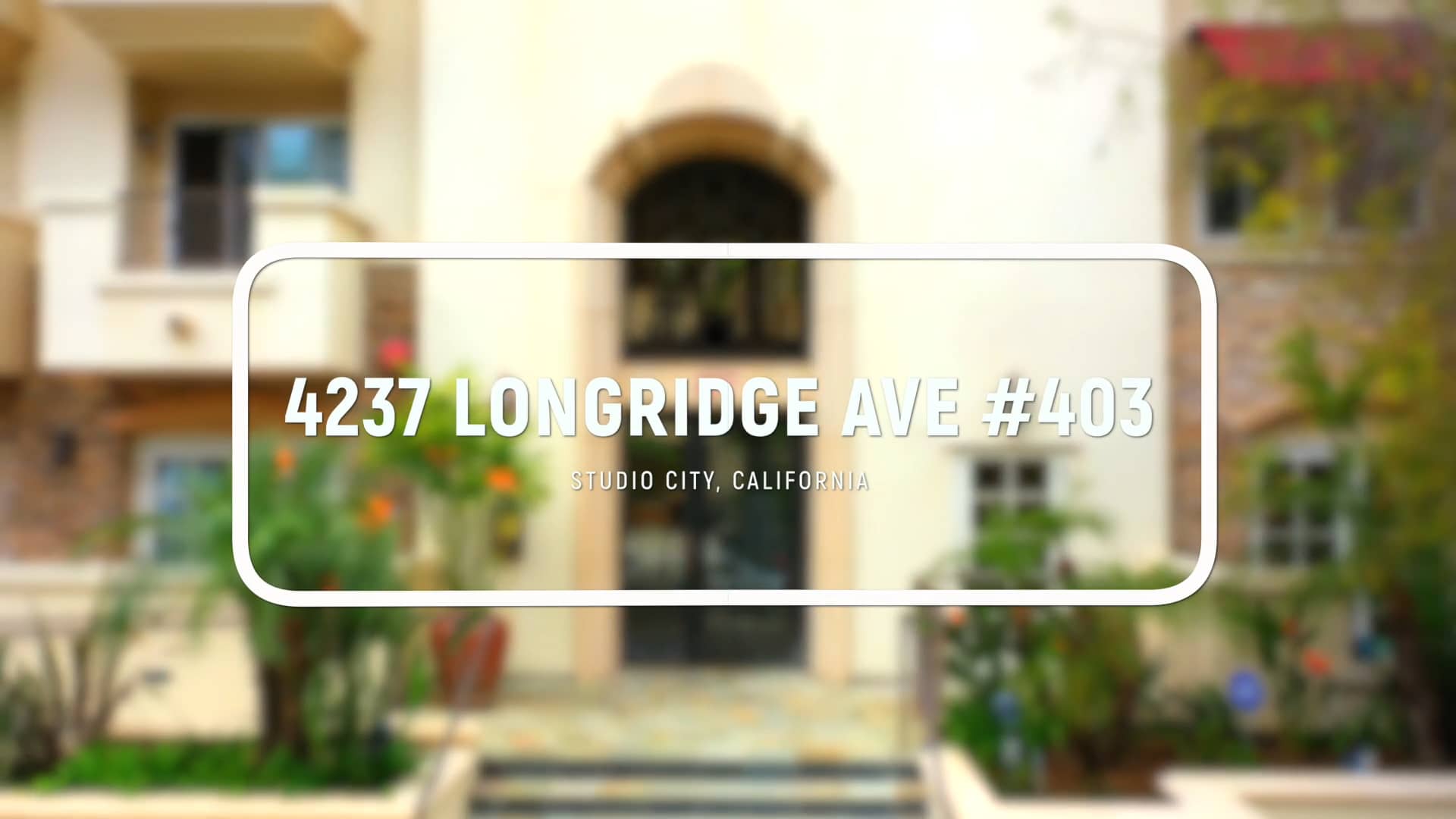 4237 Longridge Ave 403, Studio City, California 91604 on Vimeo
