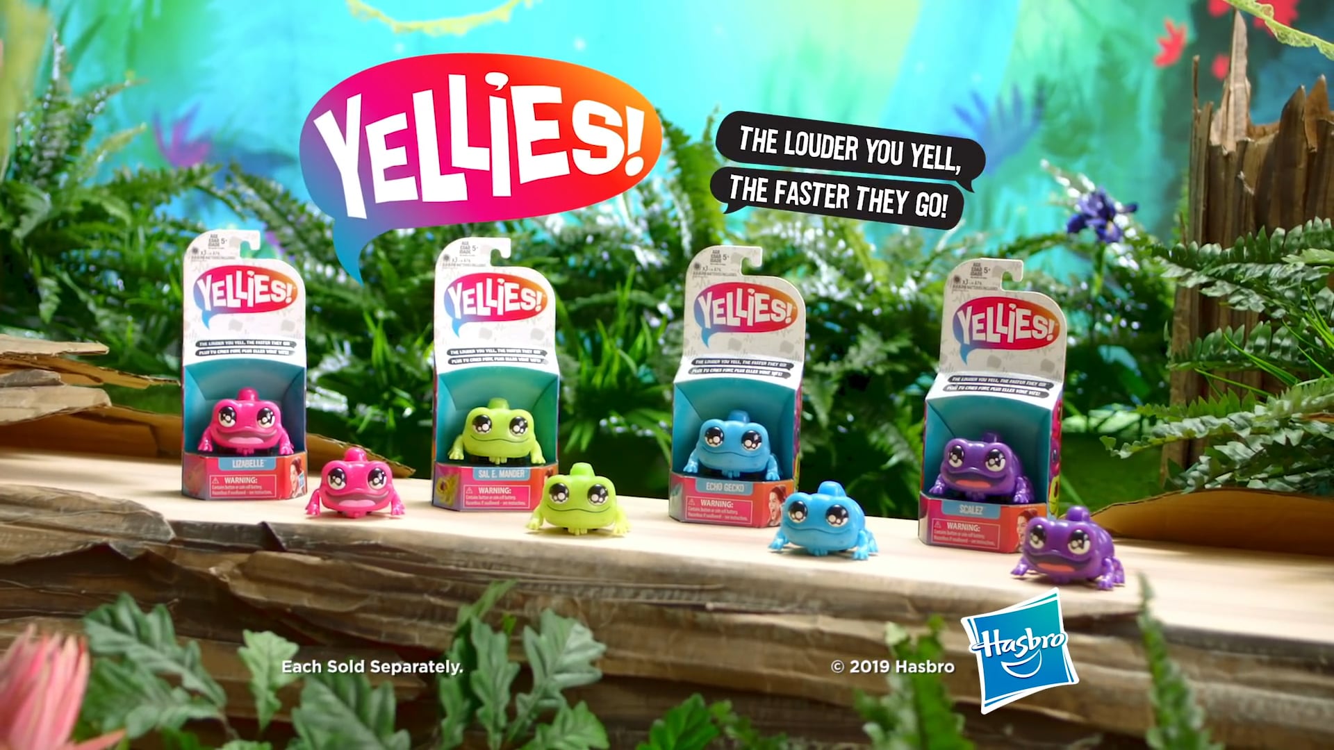 Yellies - 'Yellies! Lizard Pet Toy'