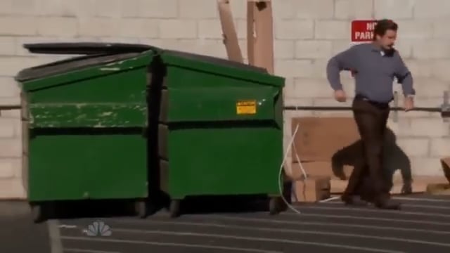 Guy throws computer in the trash on Vimeo