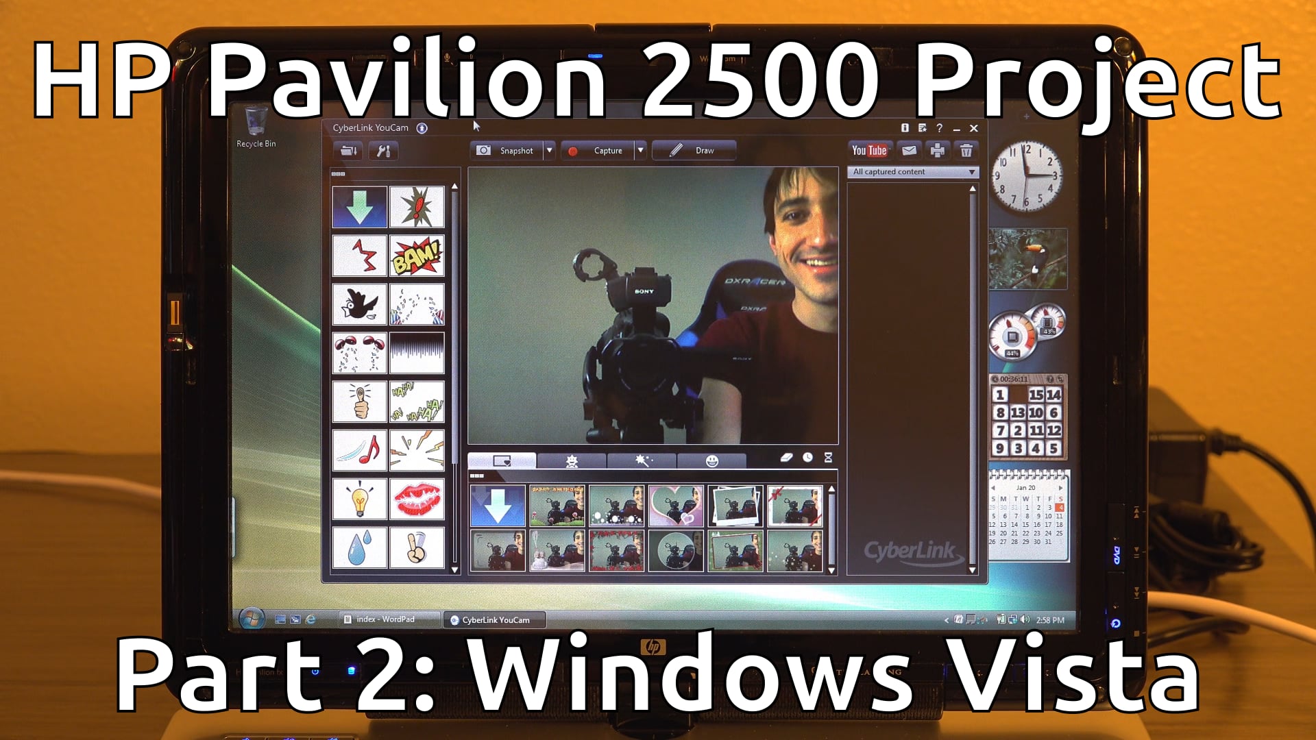 HP Pavilion 2500 Project - Part 2 (Windows Vista)
