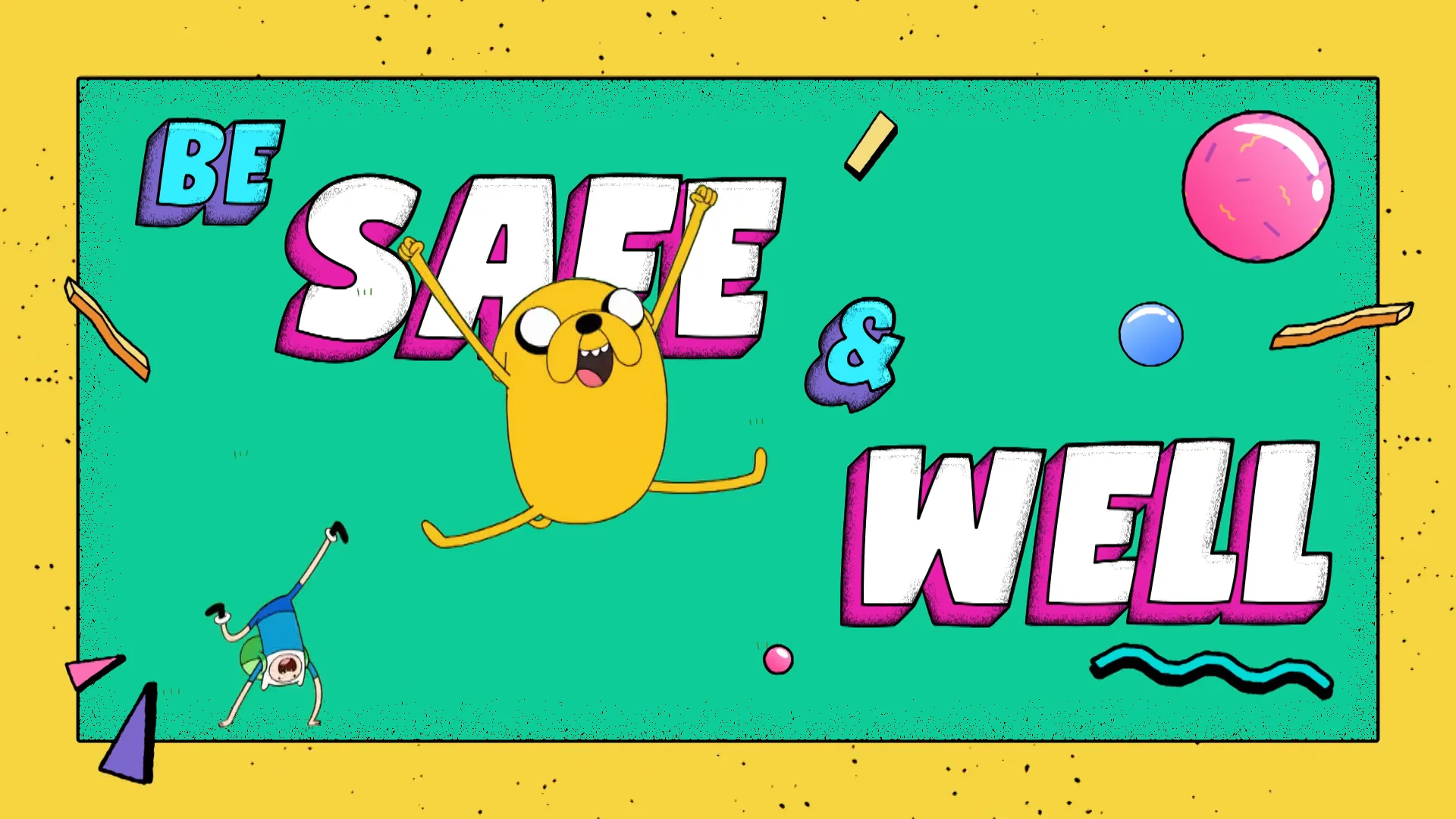 CARTOON NETWORK BE CLEAN BE COOL