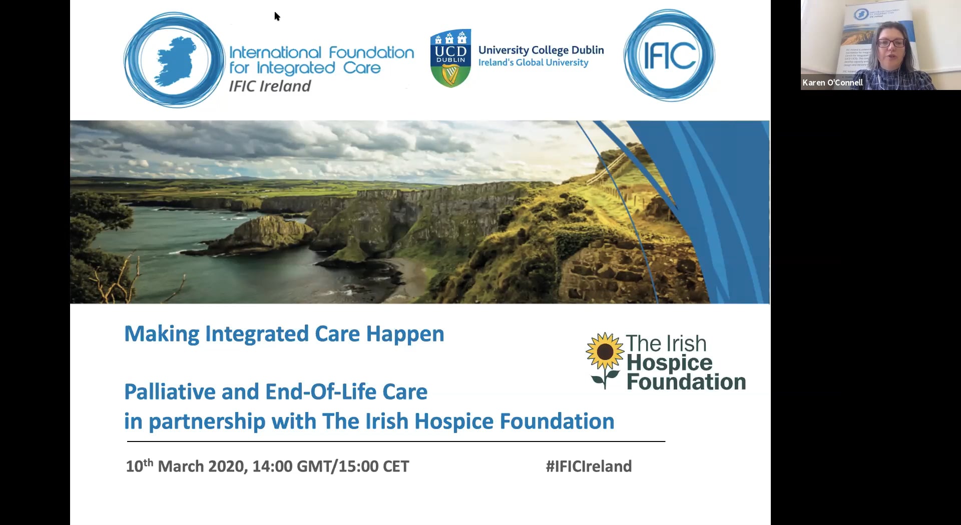 IFIC Ireland inar Palliative & EndofLife Care in Ireland on Vimeo