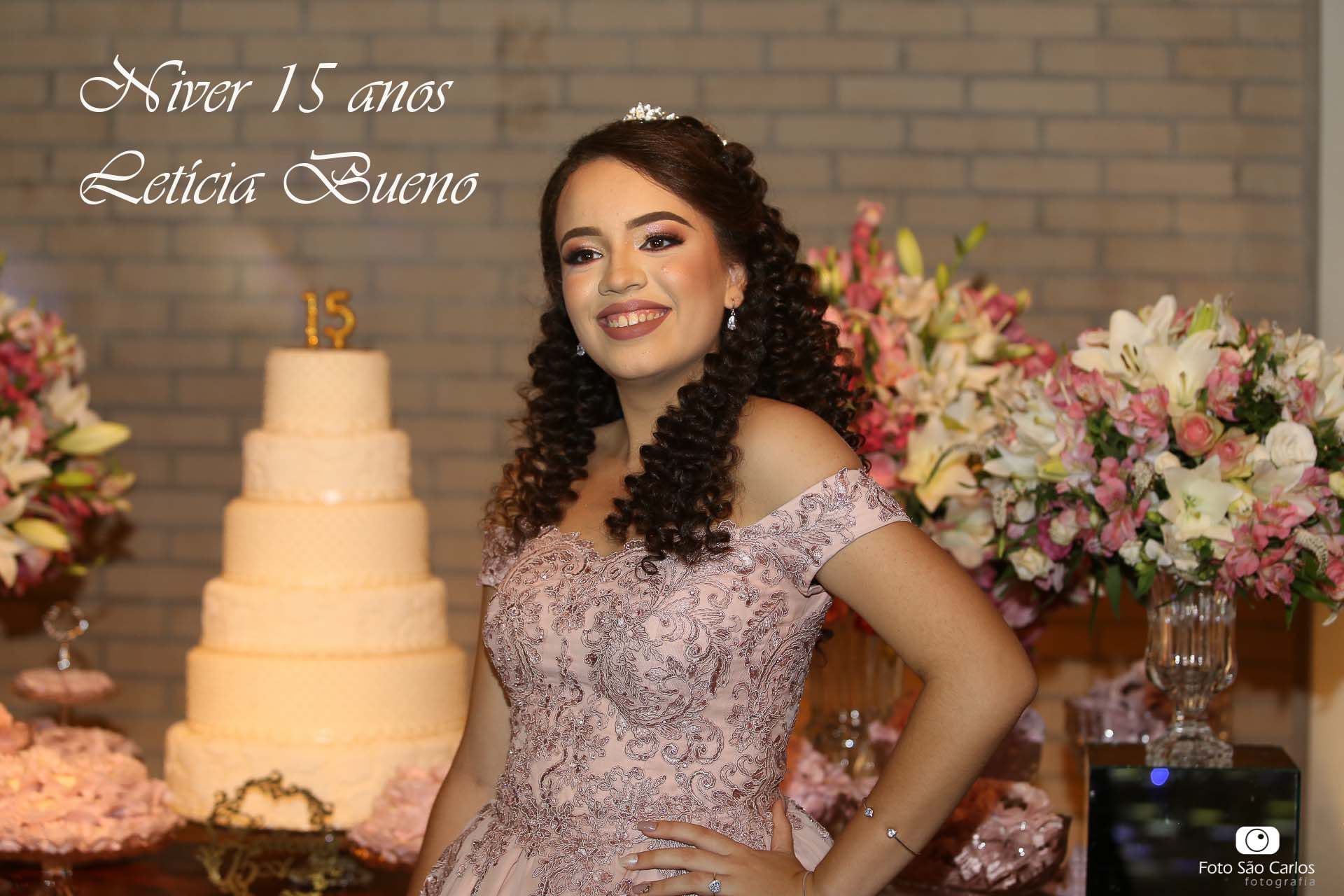 CLIP NIVER 15 ANOS LETICIA BUENO - VOLENTIEIRI FESTAS & EVENTOS