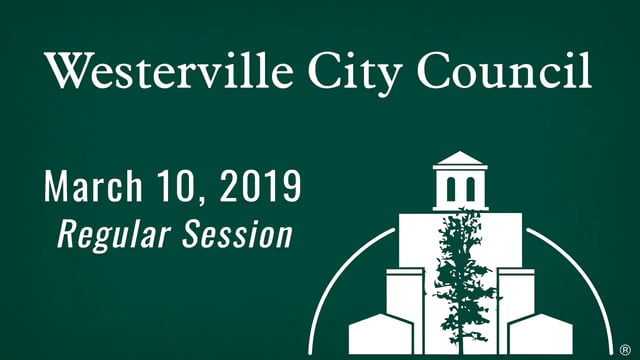 Westerville City Council Mar. 10, 2020