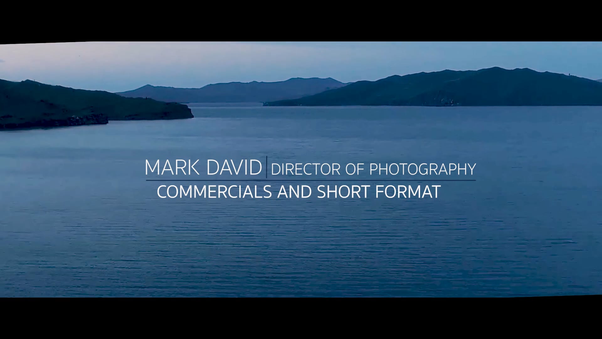 Commercial/Short Format Reel 2019