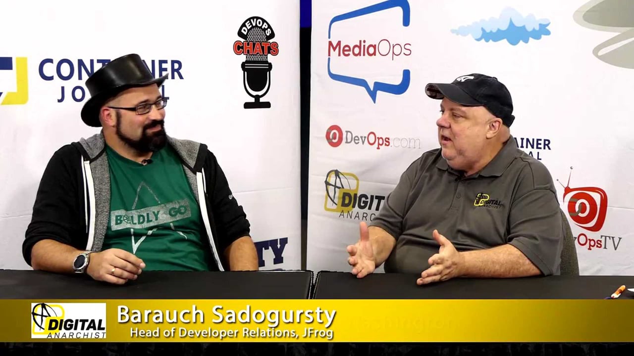Barauch Sadogursty, Head of Developer Relations, JFrog | KubeCon + CloudNativeCon 2018