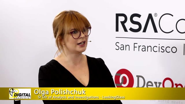 Olga Polishchuk, LookingGlass | RSA Conference 2019