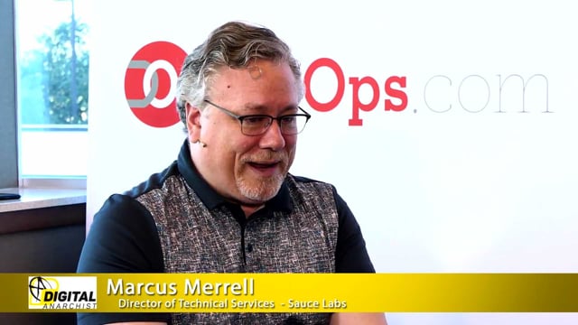 Marcus Merrell, Director of Technical Services, SauceLabs | SauceCon 2019