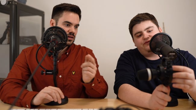 AKG D5 für professionelles Podcast