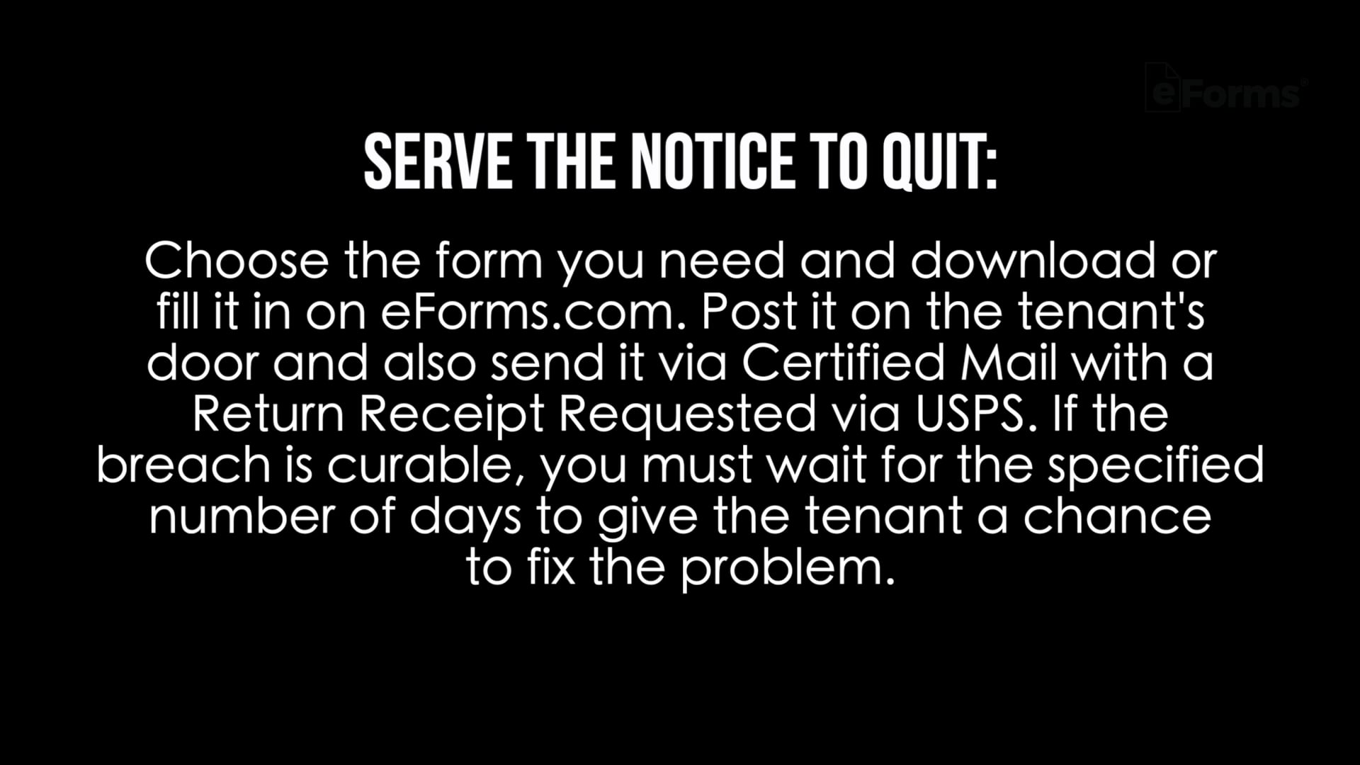 How To Evict A Tenant In Massachusetts on Vimeo