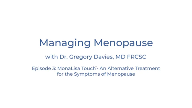MonaLisa Touch – An Alternative Treatment for the Symptoms of Menopause