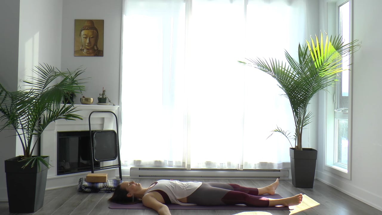 28. Cours de Yoga - Paix et énergie avec Maryse Lehoux (49 min)