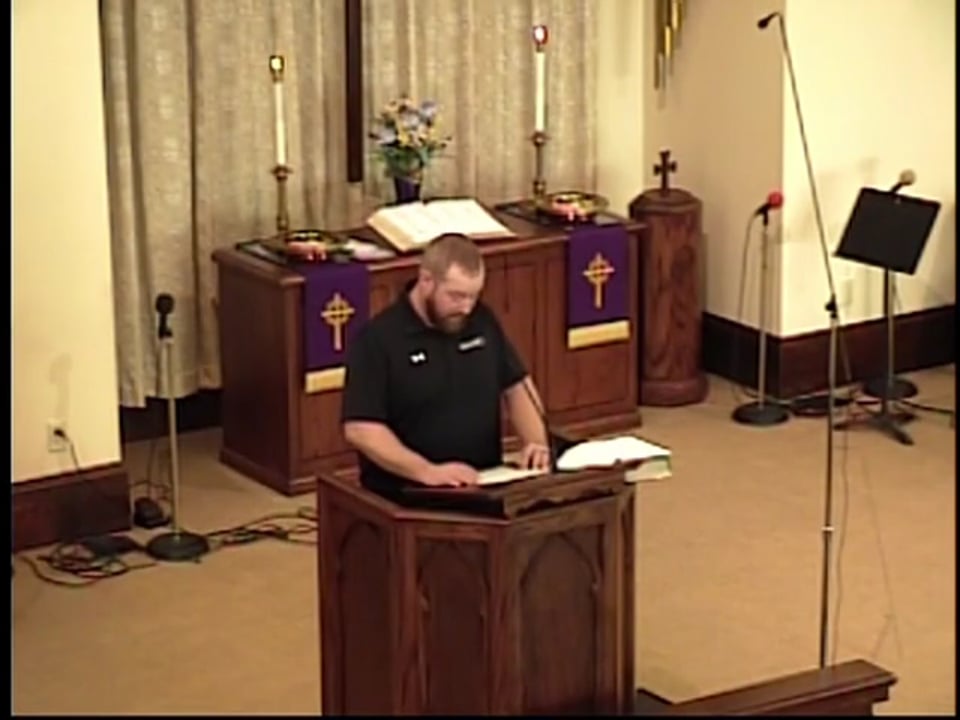 "Faces of the Cross: The Face of Favor" Testimony by Jeremy Lynch on March 8, 2020; Mark 15: 15-24; Rev. Carl Kandel
