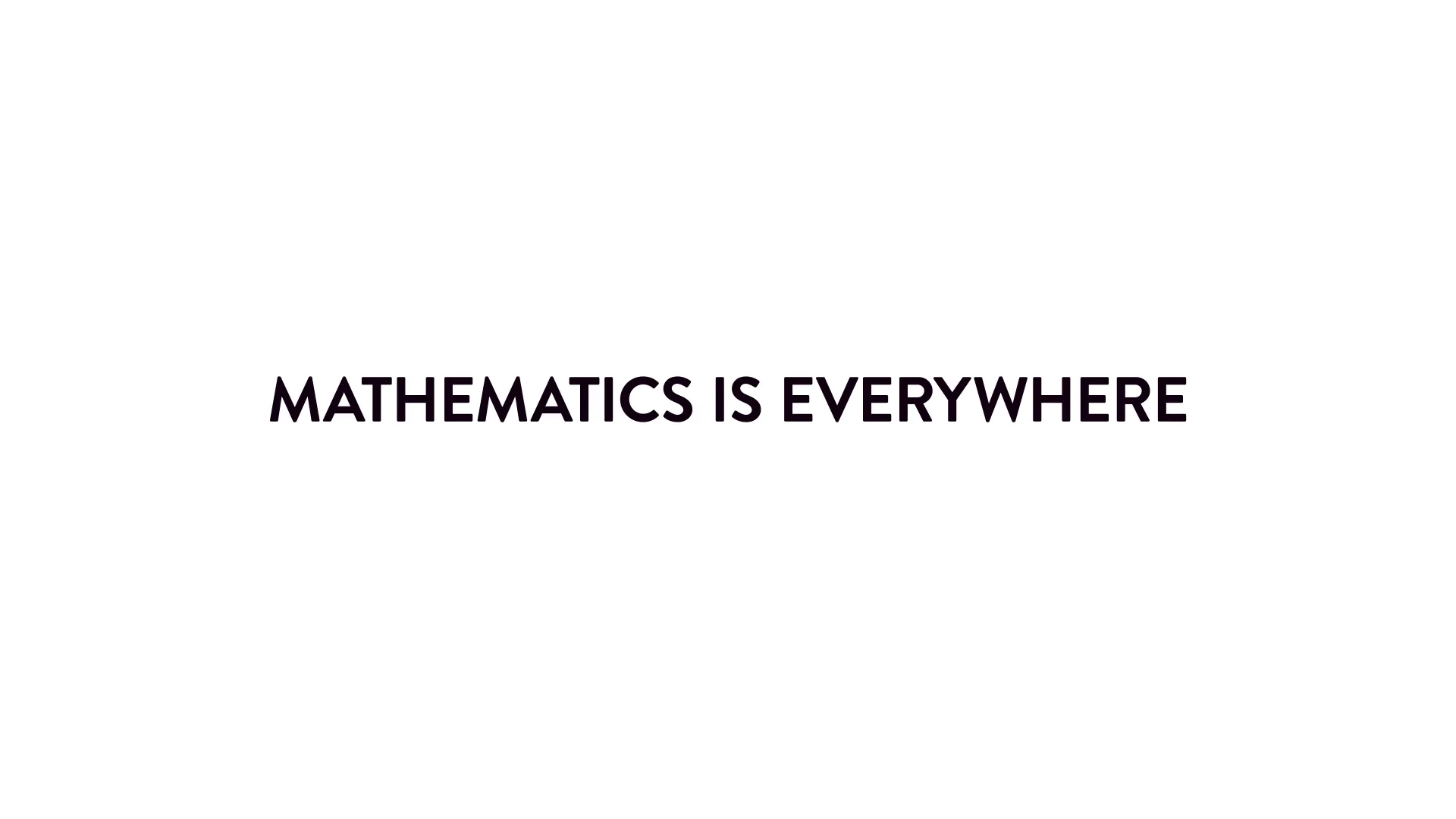 math is everywhere
