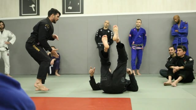 Sit up Lapel renversement et variation de single leg